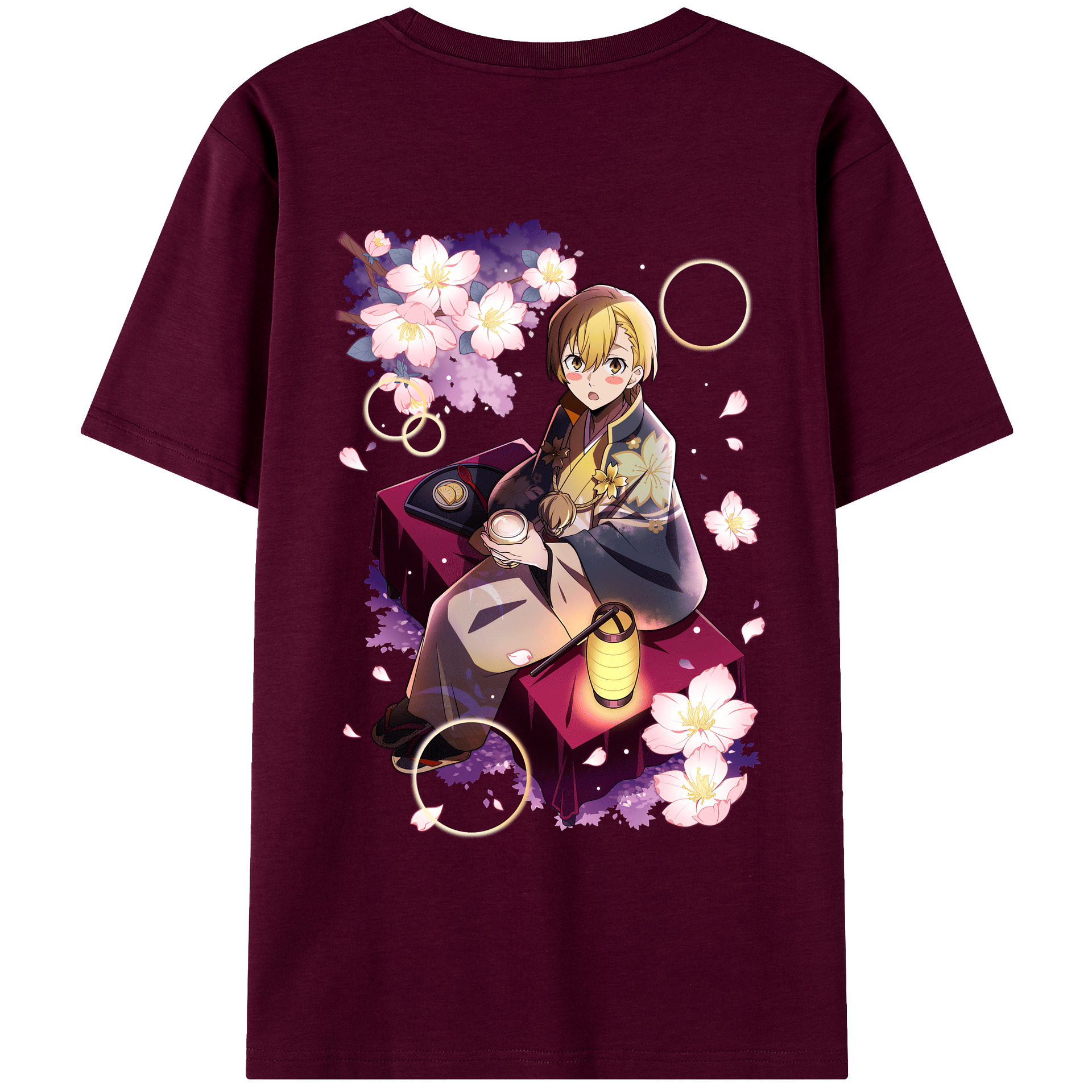 （画像用） 文豪ストレイドッグス Bungo Stray Dogs レディース半袖Tシャツ(バックプリント)